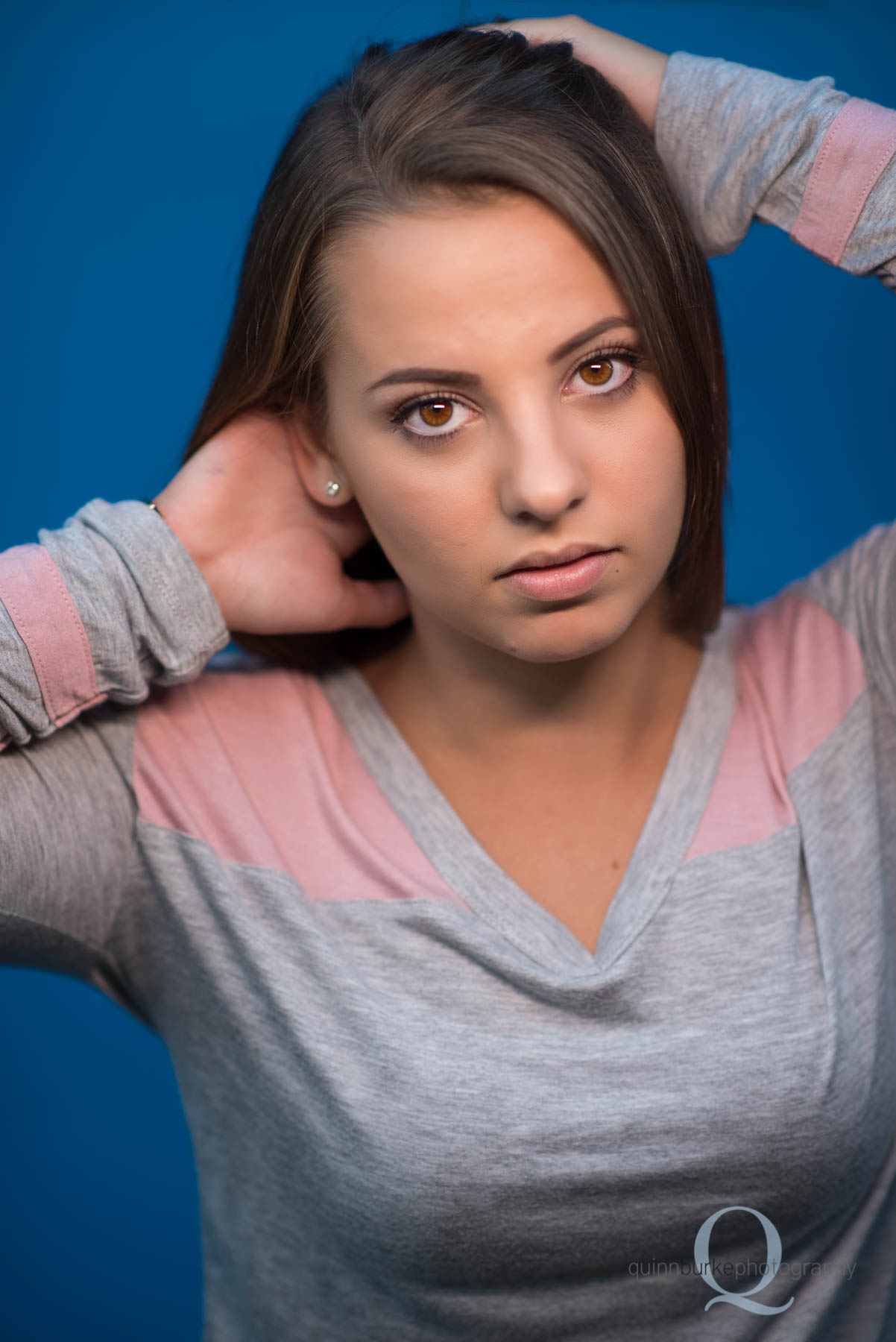 fashion high school senior portrait