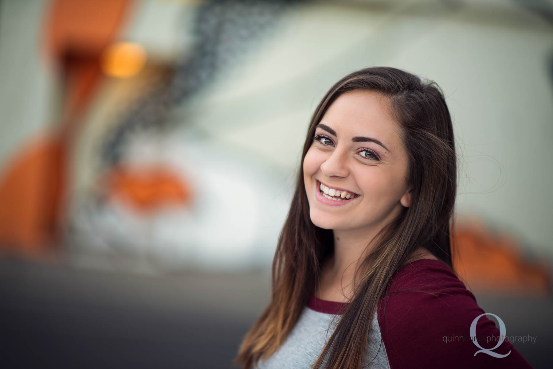 salem oregon high school senior portrait